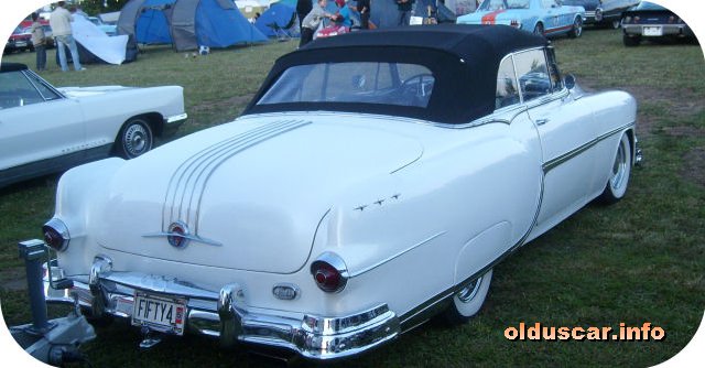 1954 Pontiac Star Chief DeLuxe Convertible Coupe back
